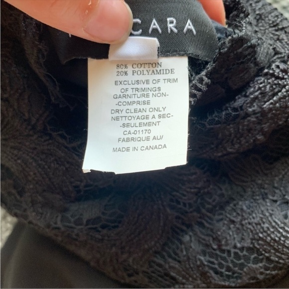 Frascara lace short sleeve flounce dress - Picture 5 of 8